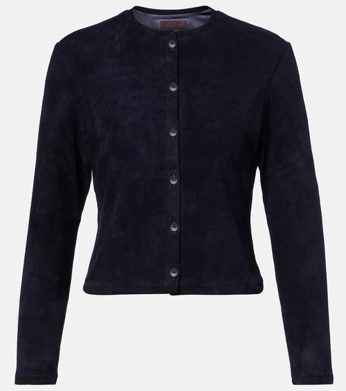 Astrid 24 suede cardigan