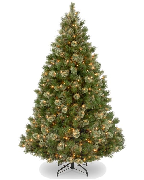7.5ft Wispy Willow Grande Medium Hinged Tree with 750 Lights