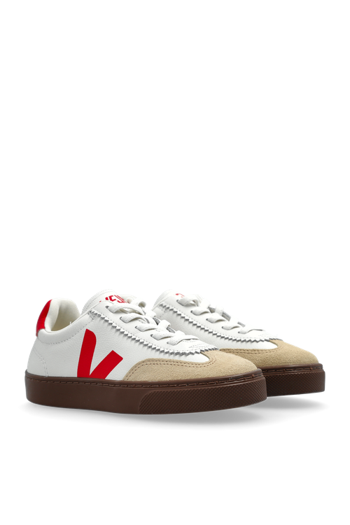 Sports Shoes `SMALL VOLLEY O.T. LEATHER`, Unisex, White
