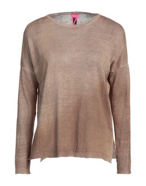 Alessandro Aste Woman Sweater Camel Size S Linen