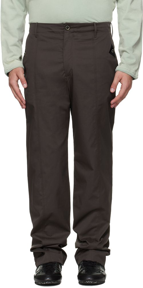 Brown Veca Uniform Trousers