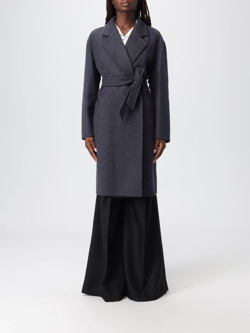Coat Woman color Blue