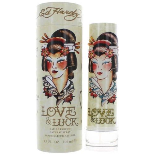 Ed Hardy Love & Luck Eau De Parfum Women's Perfume 3.4 Oz