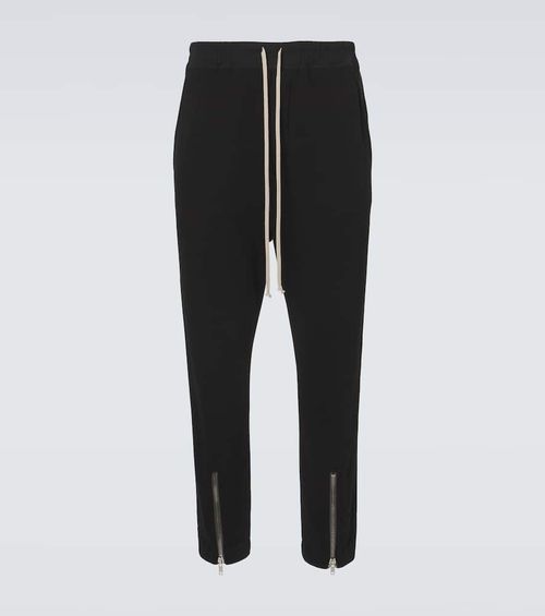 Tecuatl cotton jersey terry sweatpants