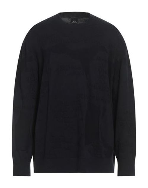 Man Sweater Midnight blue Size XXL Cotton