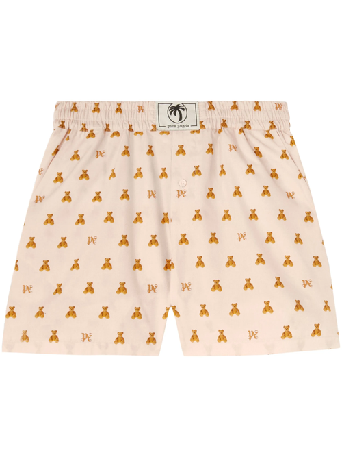 Soft Pink Monogram Shorts