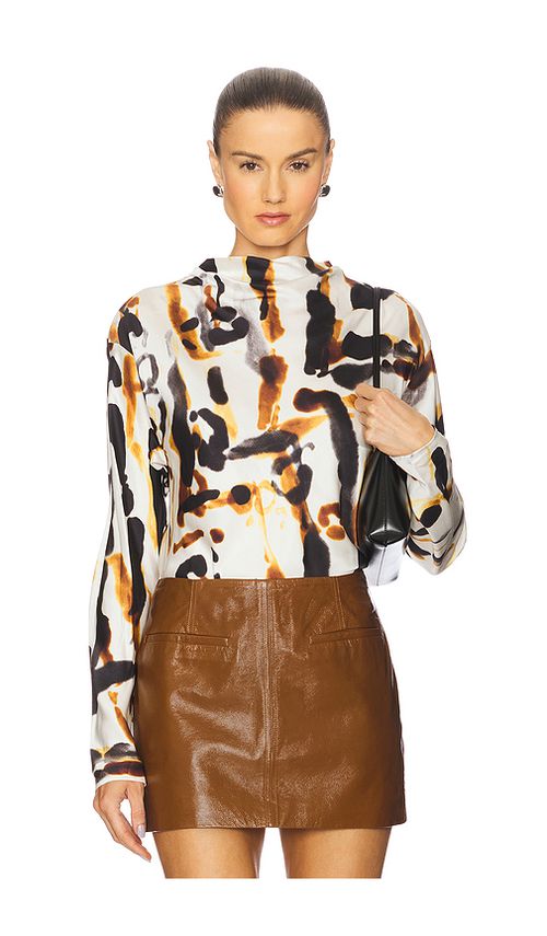 A.L.C. Georgia Top in Cream,Brown. 6. Also , 10, 2
