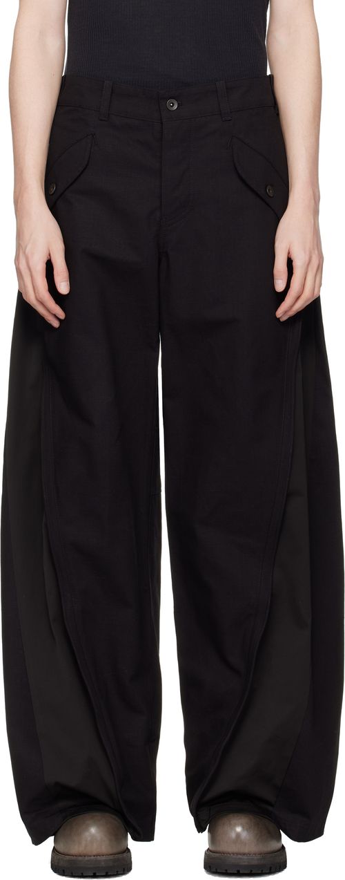 Black Kinarak Wired Trousers