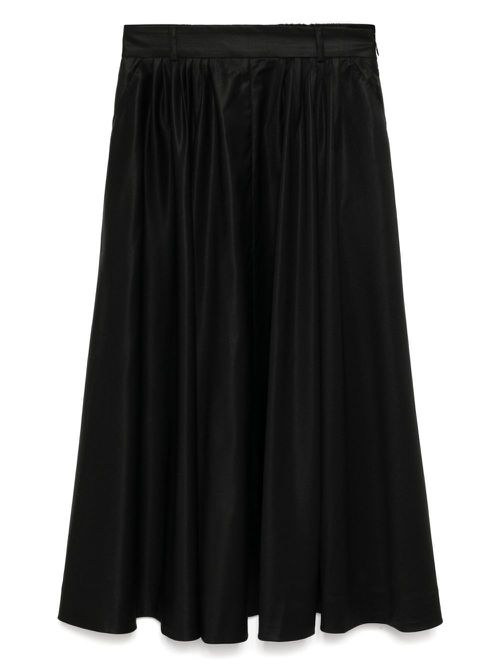 MARK KENLY DOMINO TAN Novo-atelier Blank skirt - Black