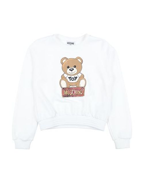 Kid Girl Sweatshirt Ivory Size 14 Polyamide, Cotton, Elastane