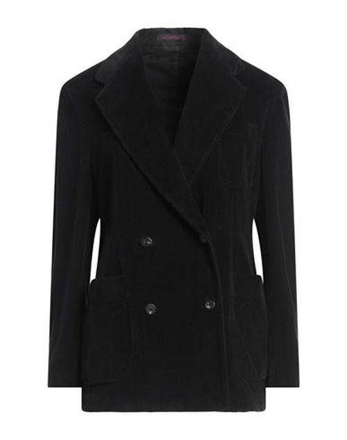 The Gigi Woman Blazer Black Size 10 Cotton, Linen