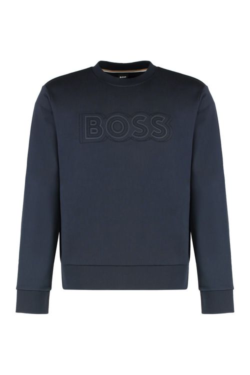 Logo Detail Cotton Sweatshirt