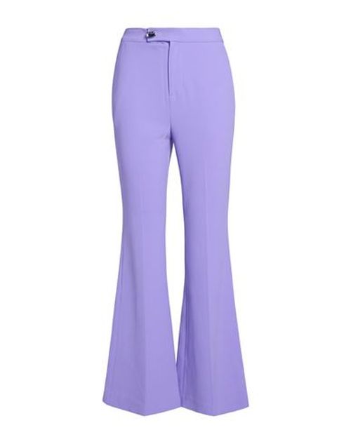 Woman Pants Lilac Size M Polyester, Elastane