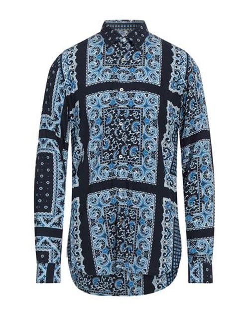 Man Shirt Midnight blue Size M Viscose