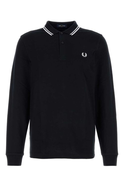Twin Polo Shirt — Navy