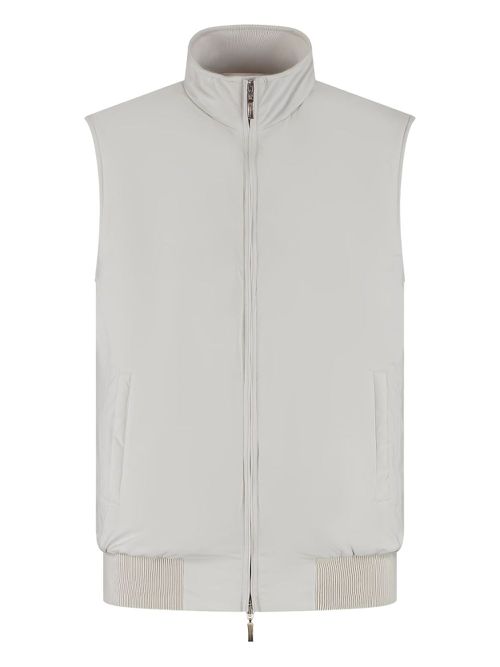 Zip-up gilet - Neutrals