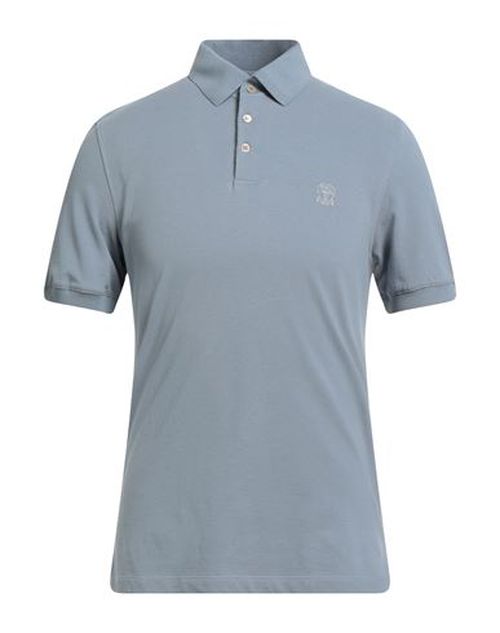 Man Polo shirt Light blue Size S Cotton