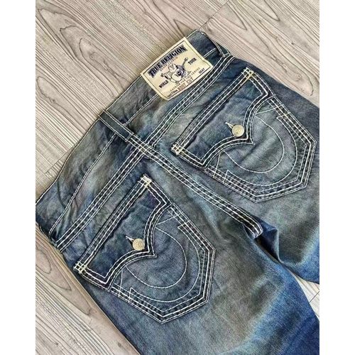​​Men's Hip Hop Baggy Jeans Loose Skateboard Pants Streetwear Casual Straight Leg Wide Trousers​​ Versatile Styling