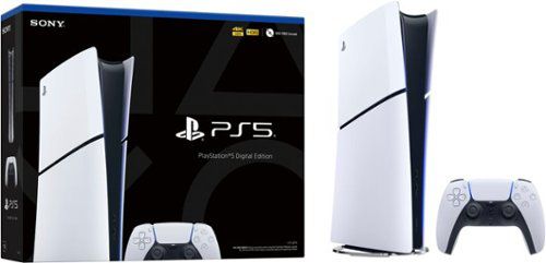 Geek Squad Certified Refurbished PlayStation 5 Slim Console Digital Edition - White