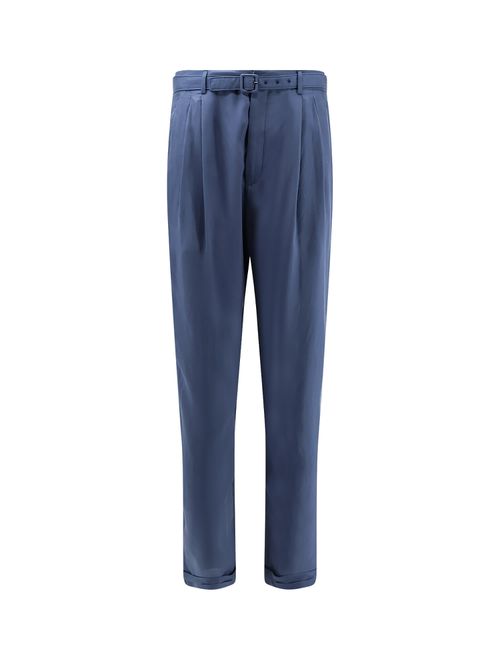 Silk Trousers With Belt