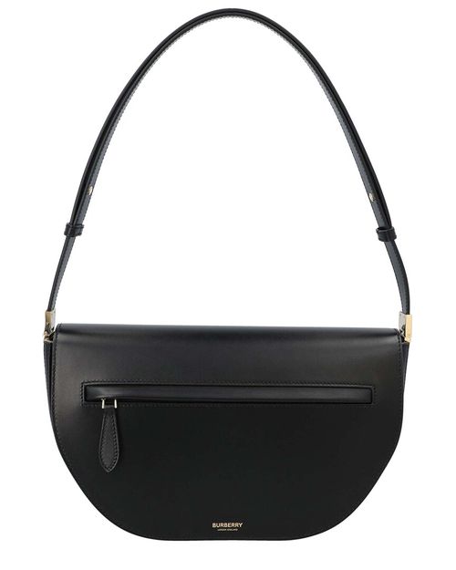 Black Calfskin Medium Olympia Bag, Never Carried (Authentic Pre-  Loved)