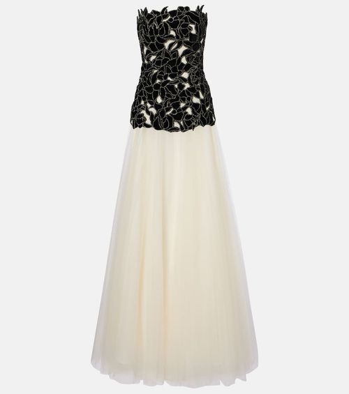 Alessi embellished tulle gown