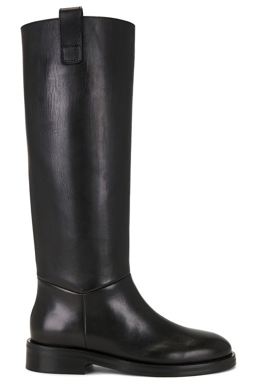Jenni Kayne Leather Stowe Boot in Black