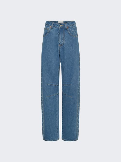 Denim Barrel Jeans Light Blue