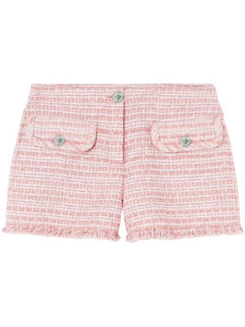 Medusa tweed shorts - Pink