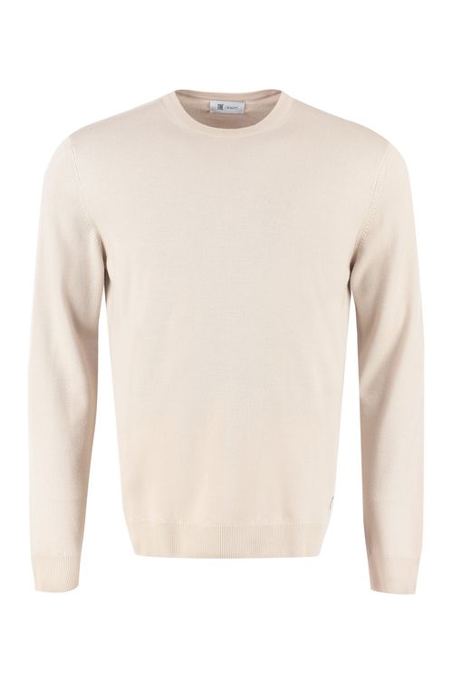 The (alphabet) Alphabet Knit Crew-Neck Wool Sweater