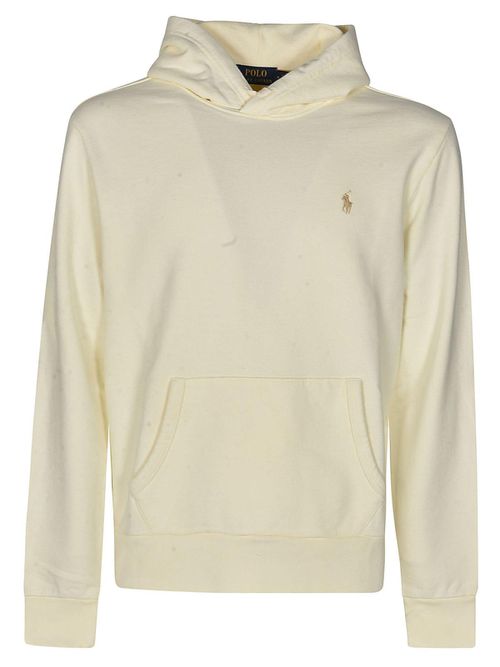 Pony Embroidered Drawstring Hoodie