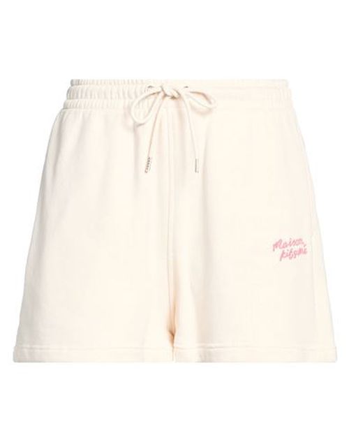 Maison Kitsuné Woman Shorts & Bermuda Shorts Blush Size XL Cotton