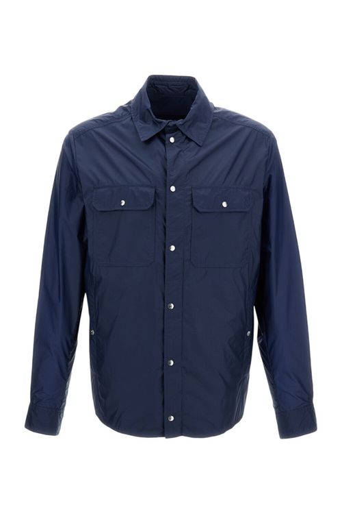 Blue Regular Overshirt