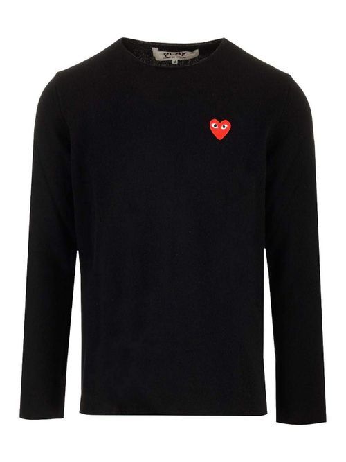 Long-Sleeved Wool Sweater