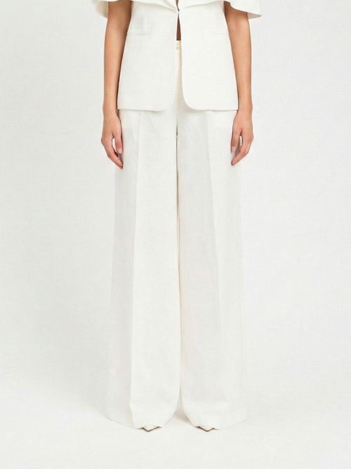 Pants Woman color White