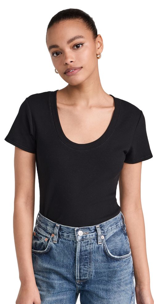 Sirena Short Sleeve Tee Black