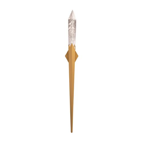 Aged Brass LED Wall Sconce from the Solitude Collection