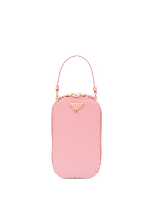 Saffiano mini-bag - Pink
