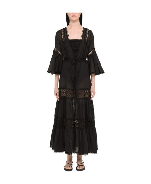 Black lace dress