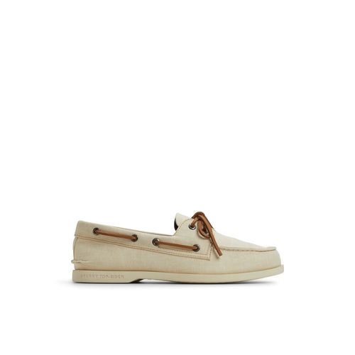 Authentic Original™ 2-Eye Lite Boat Shoe in Cream