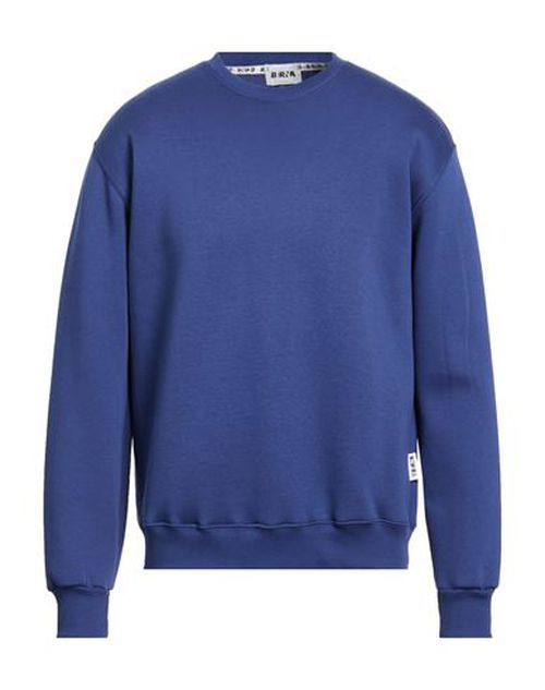 Man Sweatshirt Blue Size M Cotton, Polyester