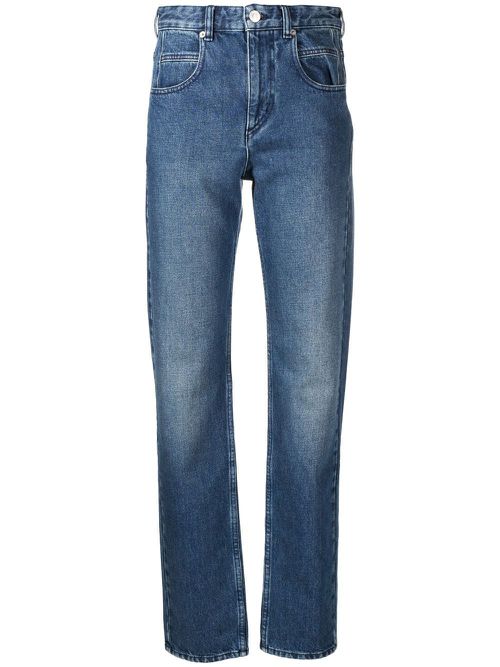 Vendelia straight-leg jeans - Blue