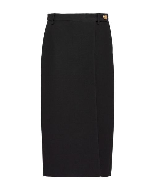 Tricotine midi skirt