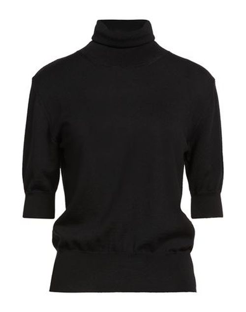 Woman Turtleneck Black Size 2 Virgin Wool