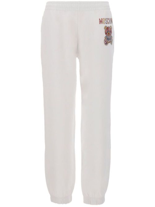 Cotton track pants - White