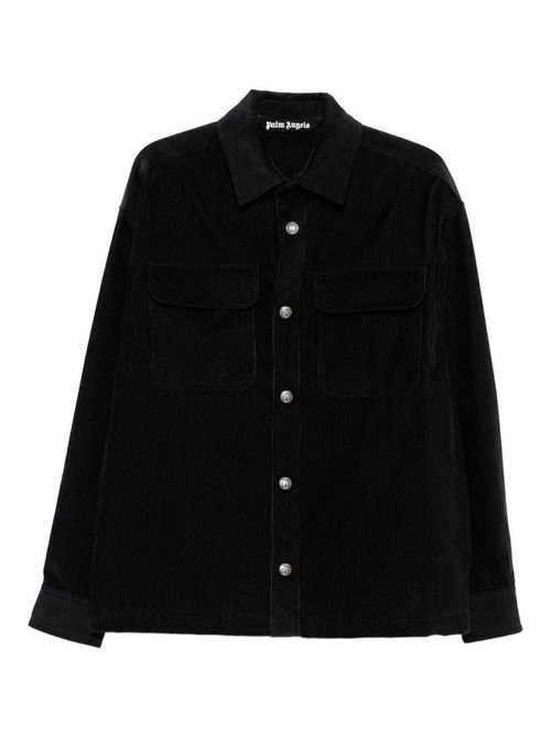 `Classic Logo` Cord Overshirt