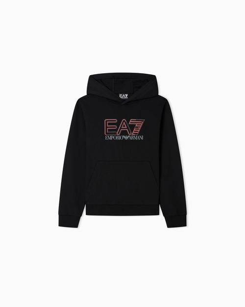 Visibility Boy jersey cotton hooded sweatshirt