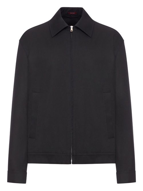Web-stripe jacket - Black