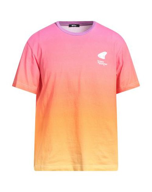 Man T-shirt Fuchsia