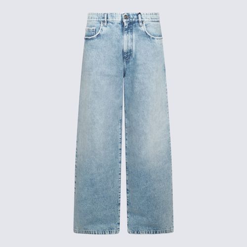 Light Blue Cotton Jeans